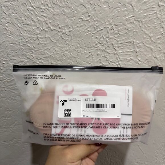 Stelle Girls Ballet Slippers NWT size 2ML - Picture 2 of 4